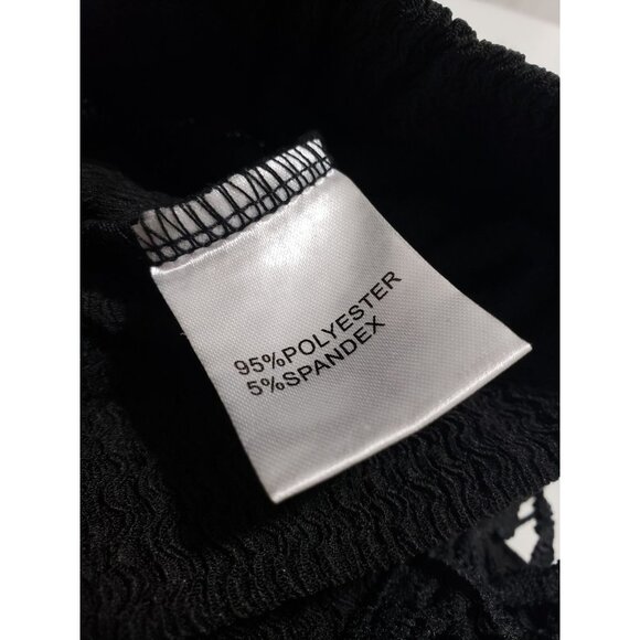 New LilyCoco Women's Fringe‎ Mini Skirt in Black - Size Small - Picture 6 of 10